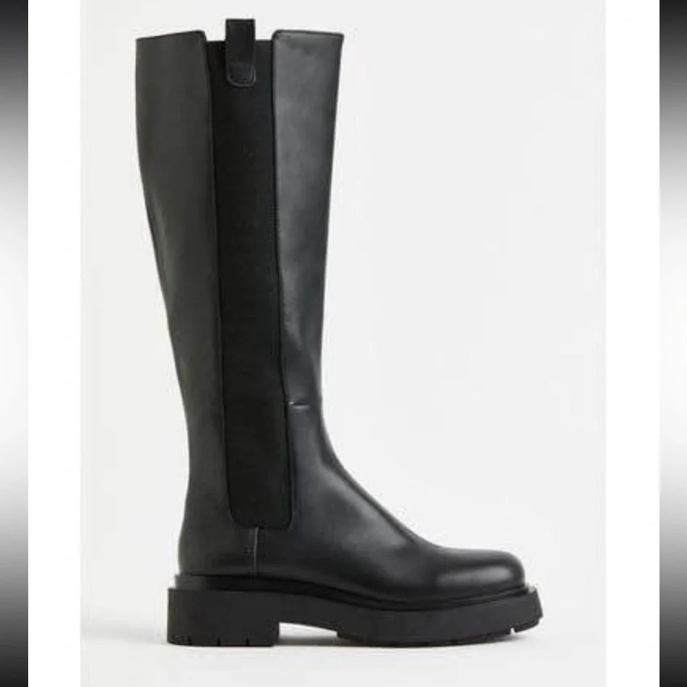 H&M Faux Leather Boots - Picture 2 of 9